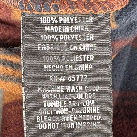 O'Neill flannel button up shirt striped warm coastal boys size XL - Picture 6 of 12